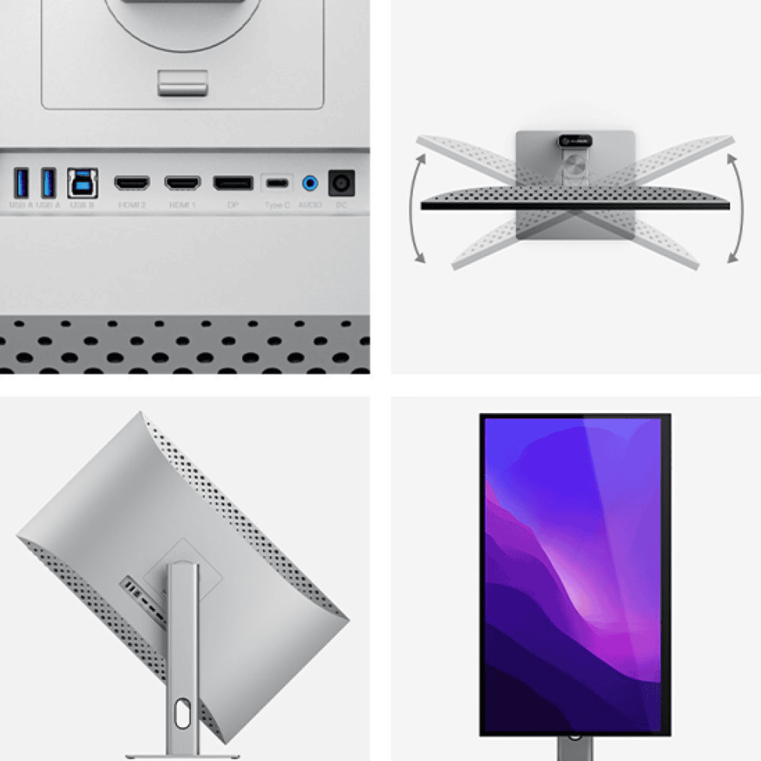 4K Monitor back 4K Monitor back